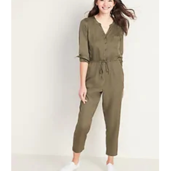 Old Navy Pants - Olive Green Jumpsuit